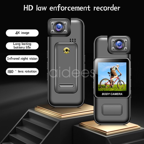 4K Wifi Mini Camera Camcorder Body Police Cam with Audio Video DVR IR Night Cam - Picture 6 of 22