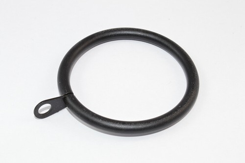 40 Anelli per Tende, Anelli di Sospensione in Metallo per Tende e Bastoni, 38mm Diametro Interno (Nero) | Leroy Merlin