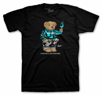 Shirt Match Jordan 13 Island Green 5 Retro 5 13 Shoes - Cheers Bear Tee