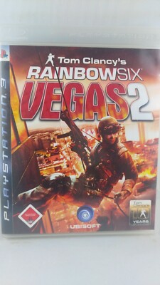 PS3 Tom Clanys Rainbow Six Vegas 2 Sony Playstation PS 3 mit Anleitung GETESTET