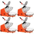 Electric Ice Crusher Machine Shaver Shaved Ice Snow Cone Maker 143lbs 4 Packs