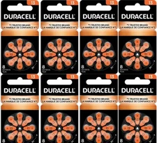 Duracell 13 Hearing Aid Batteries Size 13 (60 Batteries)  Fresh Exp:2029