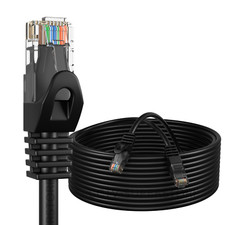 30 ft feet Cat5 Cable CAT5E RJ45 LAN Network Ethernet Router Switch Patch Cord
