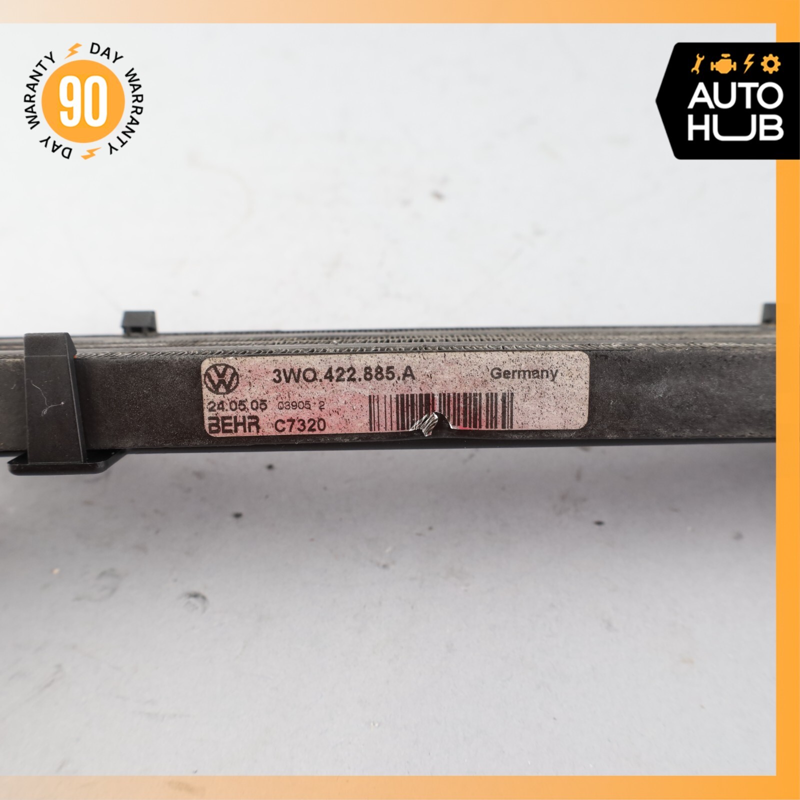 03-08 Bentley Continental Flying Spur Power Steering Cooler Radiator OEM 78k