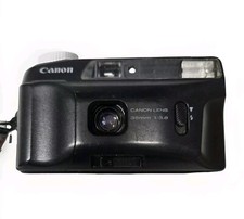 Canon Snappy K Point and Shoot Film Vintage Camera w/ Strap FOR PARTS/REPAIR