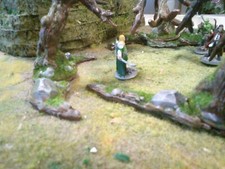 Foret Enchantée, Figurine Donjons et Dragons D&D , diorama