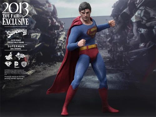 In Hand! New Hot Toys MMS207 1/6 Superman Iii Superman Evil Ver. Action Figure - Picture 8 of 9