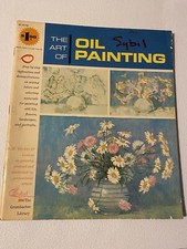 Vintage The Art Of Oil Painting By The Grumbacher Library