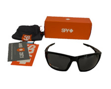 SPY Dirty Mo Tech Sunglasses ANSI Black HD Plus Gray Green NIB Mens ANSI Z87.1