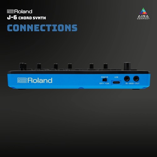 Roland J-6 AIRA Chord Synthesizer Compact Portable synthesizer Classic to Modern - Picture 2 of 3