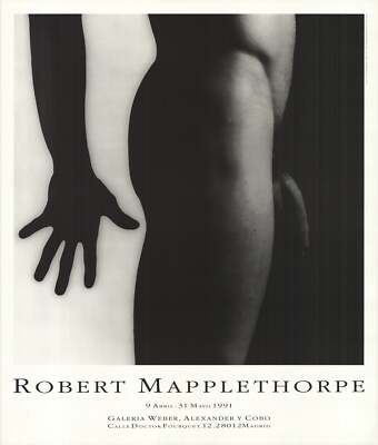 ROBERT MAPPLETHORPE Sin Titulo (Milton Moore) 31.5'' x 26.75'' Offset Lithograph 1