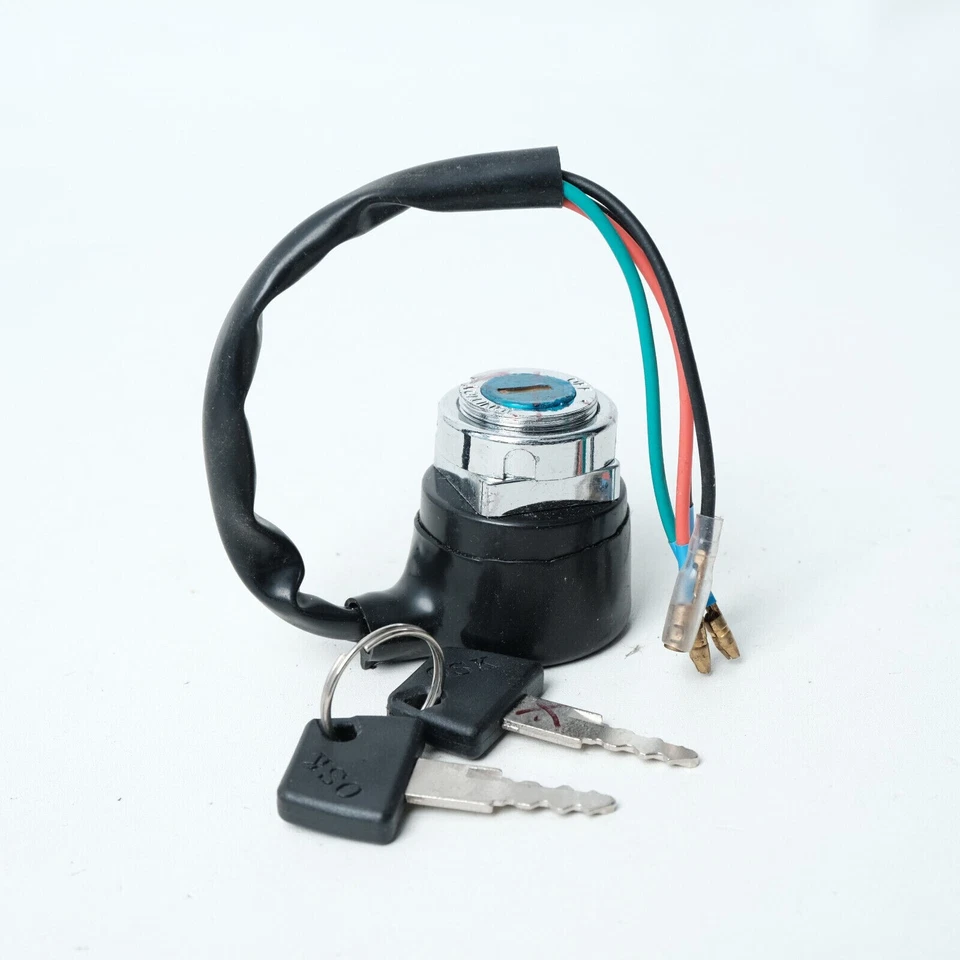  LLAVE INTERRUPTOR ENCENDIDO HONDA CJ360 CJ 360 TWIN CJ360T 4 cables  Foto 3 de 4