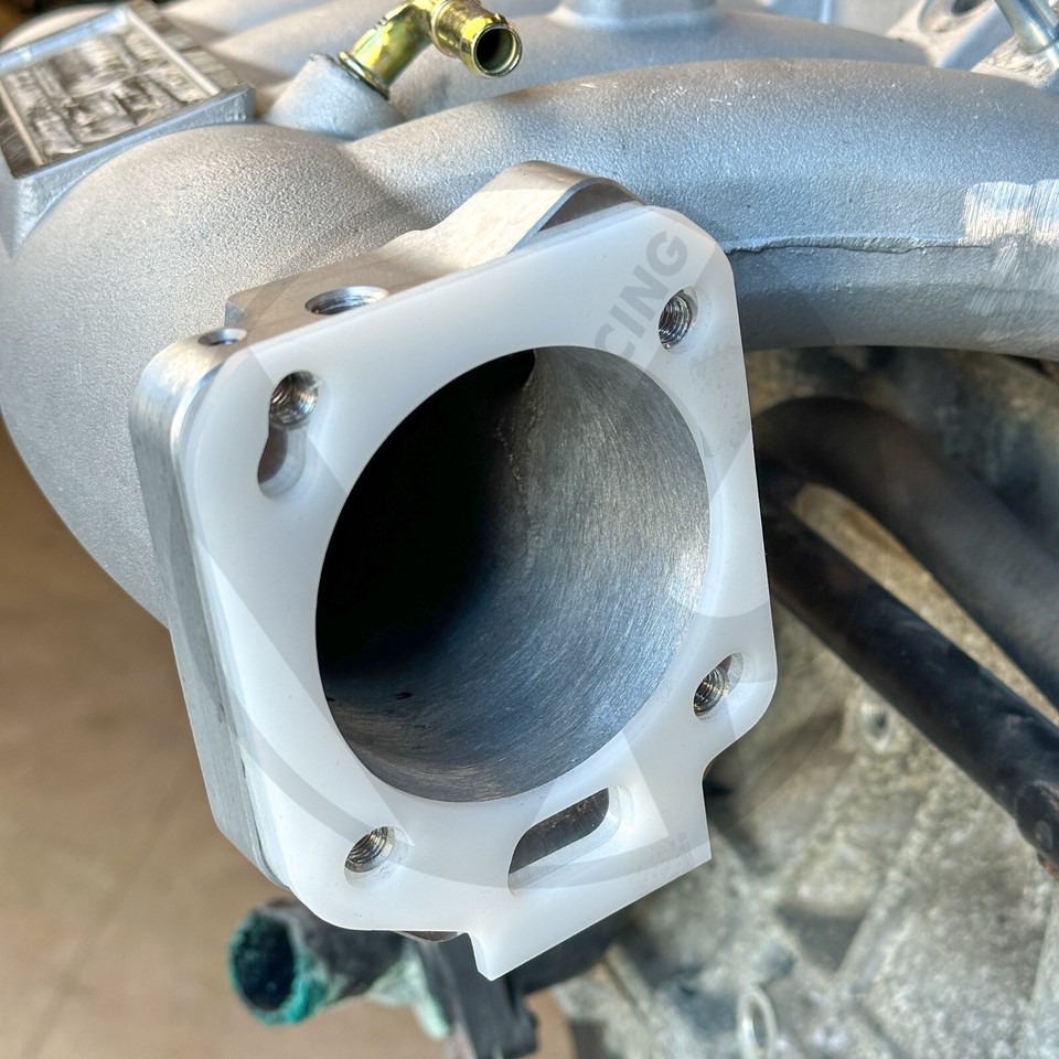 RBC Pro Clipped Ported Intake Manifold K20 K24 Swap 72mm Throttle Body ...