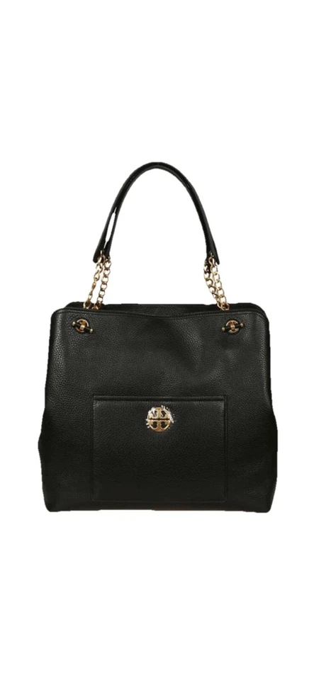 Bolso de Mano Tory Burch Chelsea Slouch Negro