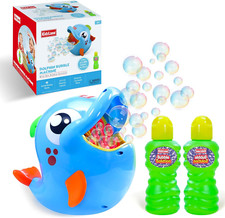 Bubble Maker Machine for Kids - Big Bubbles Speed Blower for Toddler'S Outdoo...