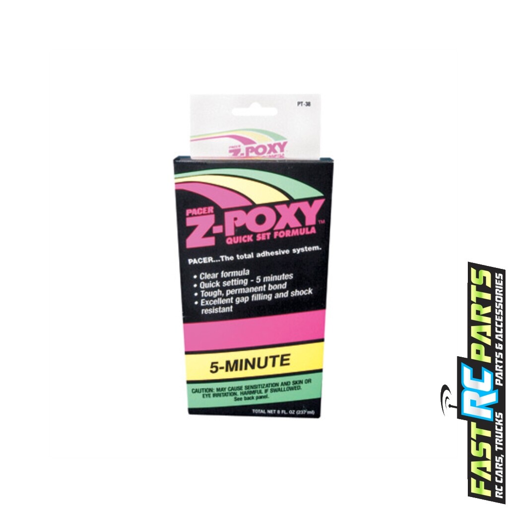 Pacer Technology Zap 5 Minute 2 part epoxy Z-Poxy 8oz PAAPT38 | eBay