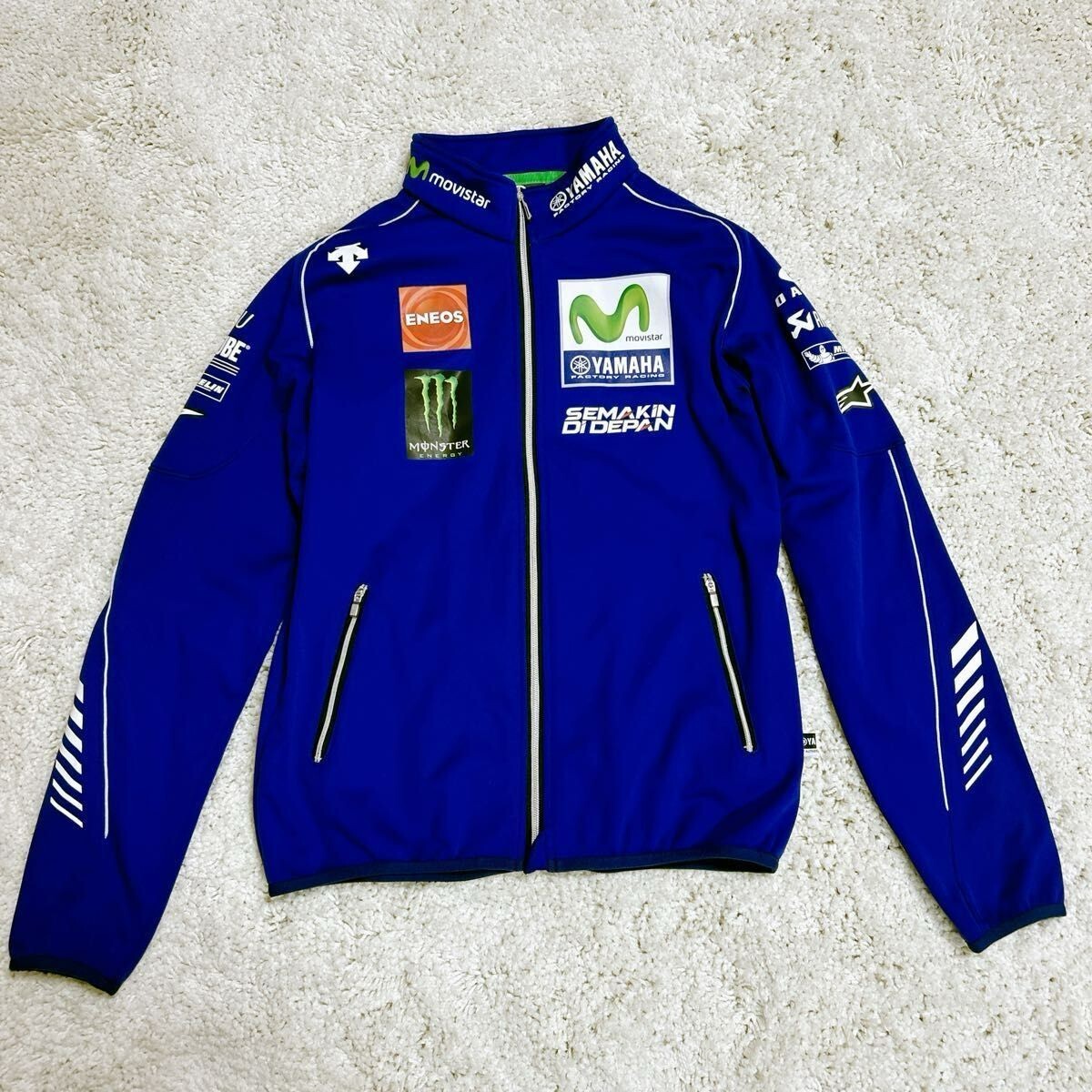 YAMAHA DESCENTE Team Soft Shell Women's Size L Limited Excellent Condition