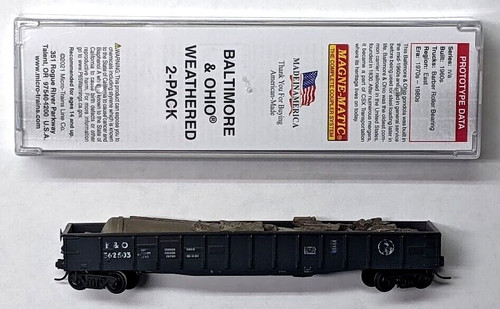 Microtrenes MTL 10551390 Baltimore y Ohio B&O 262503 FW desgastados de fábrica | Zustand: New