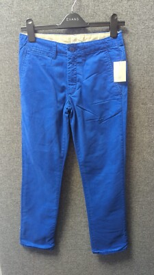 GAP Flanell gefütterte Khakis in Straight Fit mit GapFlex blau UK 16R LN044 QQ 05