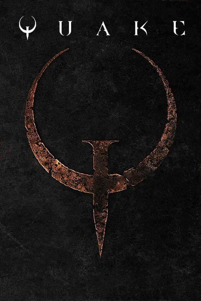 Quake Poster fps Doom Video Game wall Art Print id Software Reprint 12x18