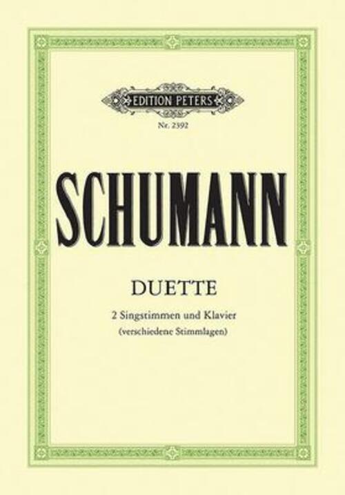 Thumbnail - 34 Duette | Robert Schumann | Für 2 Singstimmen Und Klavier |