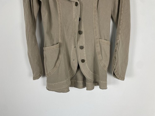 Blazer XCVI Stayton taglia XS donna Tanglewood marrone boho giacca Lagenlook nuovo con etichette - Foto 5 di 13