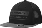 Original Audi collection 3131900600 Quattro Cap, Black/Grey