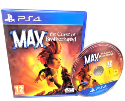 PS4 Max The Curse of Brotherhood EXCELLENT Condition (PS5 Compatible)