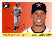 2020 Topps Archives MICHAEL BRANTLEY 1955 Style Base Card Astros #39