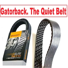 NEW Serpentine Poly-V Belt The Quiet Belt Gatorback CONTINENTAL ELITE 4050340