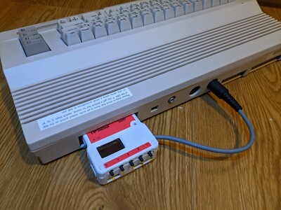 C64 Pi1541 Zero with Epyx Fastload Hat and Case for Commodore 64