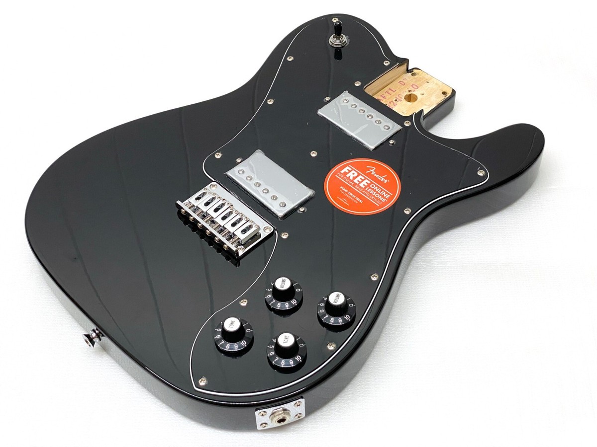 Squier by fender telecaster deluxe　black Squier Affinity Series Telecaster Deluxe Maple Fingerboard