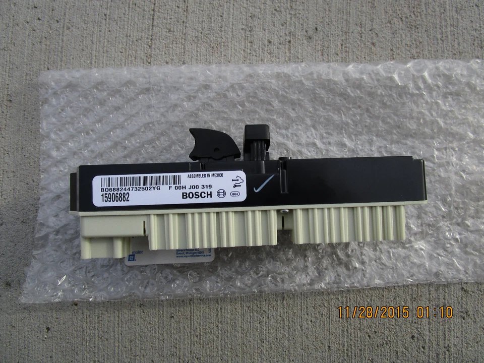 07 - 13 CADILLAC ЭСКАЛЕЙД ESV EVT ПЕРЕДНИЙ ПАССАЖИРСКИЙ БОКОВОЙ ВЫКЛЮЧАТЕЛЬ СТЕКЛОПОДЪЕМНИКА НОВЫЙ - Изображение 3 из 4