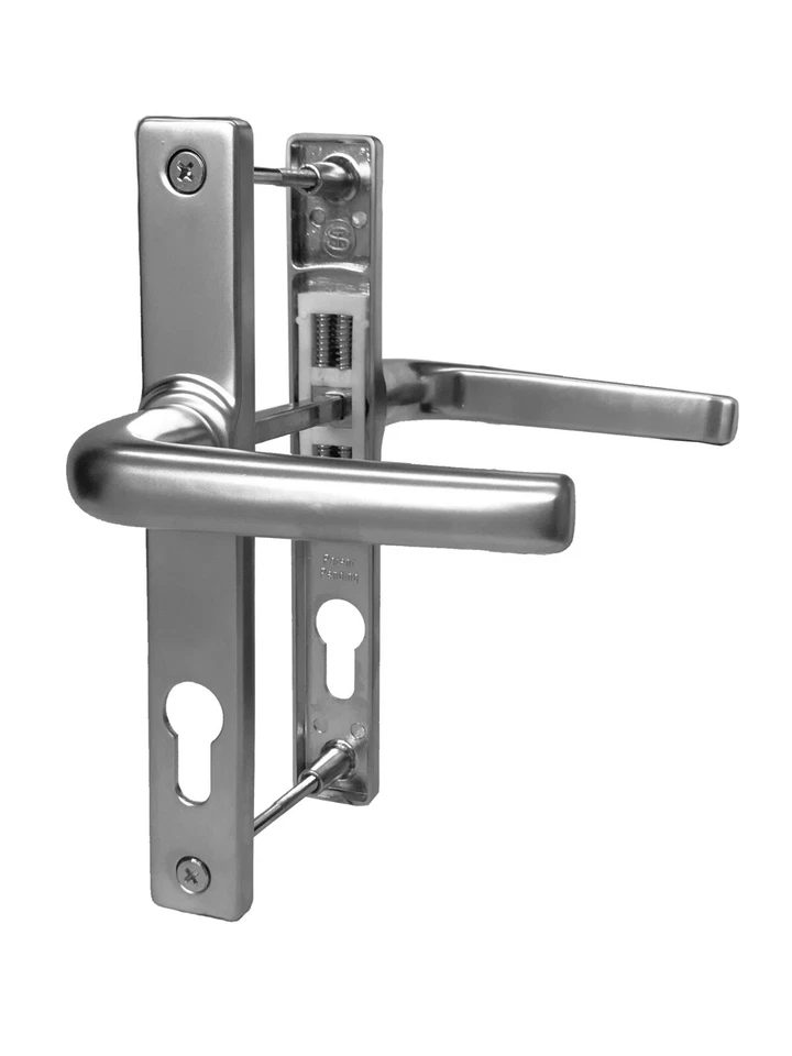 Ferco UPVC Door Handle 70mm 70PZ 180mm Fixings Double Glazing Pair Set Sprung - Image 4 of 4