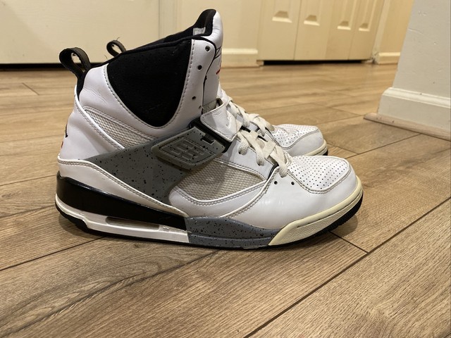 jordan-flight-45-high-white-black-cement-gray-2 - Sole Redemption