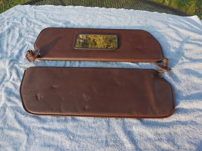 1973-1987 Chevy Silverado GMC truck 4x4 sun visors brown