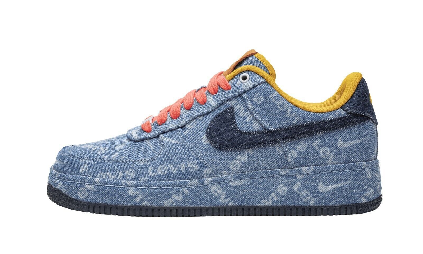 Size 7 - Nike Air Force 1 Low x Levi's Exclusive Denim 2019 for