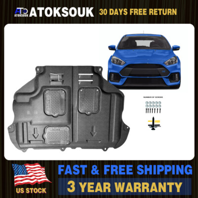 Auto Under Engine Guards Fit For 2016-2018 Ford Focus RS Splash Guand Mud Flaps