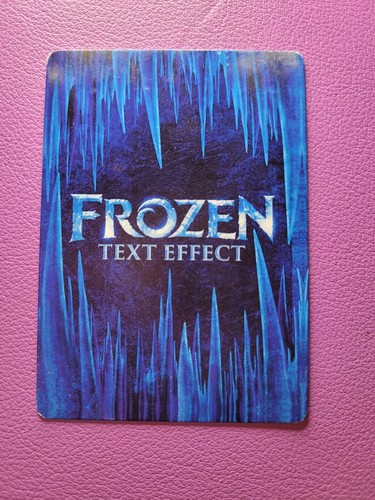 KRISTOFF & OLAF ... Frozen Trading Game Card - Picture 2 of 2