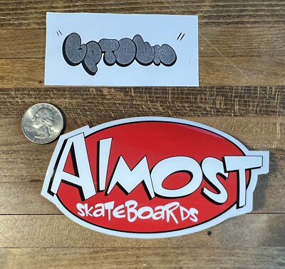 Almost Skateboards  Animaniacs  Logo Sticker Blind Plan B Powell Haslam