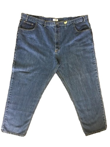 Vintage Mens Big Ben Carpenter Denim Jeans Dark Wash Workwear