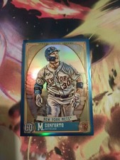 2021 MICHAEL CONFORTO TOPPS GYPSY QUEEN CHROME #7 BLUE SP #D/99 CARD METS