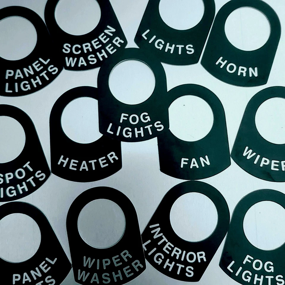 Classic Car, Racing Car Kit Car, Land Rover, 4x4, Speed Boat Lucas Switch Tag