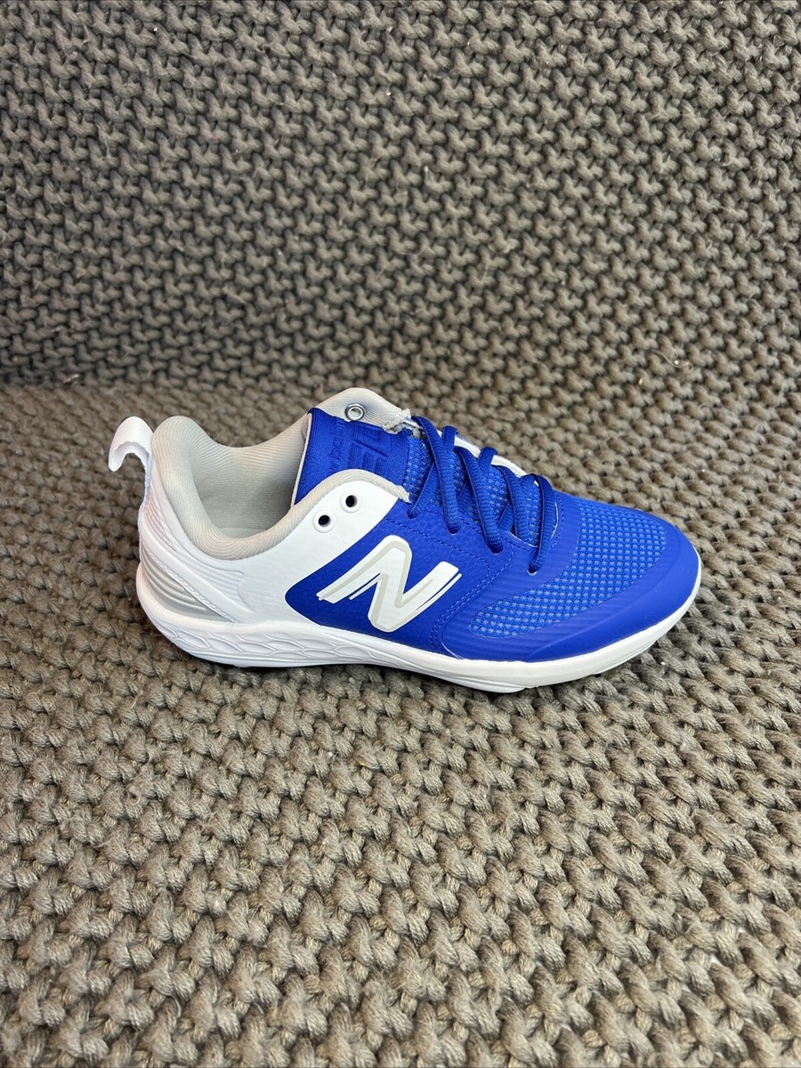 New‎ Balance Fresh Foam X Velo v3 Metal Baseball Cleats Blue White Men\'s 5 New Balance Women main image 3