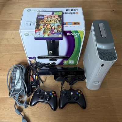 Microsoft XBOX 360 Weiß Super Zustand   Kinect Controller