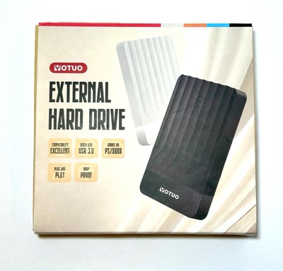 Yotuo Portable External Hard Drive 500GB PS4/PS5/XBox 360/Xbox USB 3.0