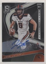 2020 Panini Chronicles Draft Picks Spectra Prizm Signatures Jake Luton Auto 0g4m