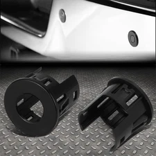 FOR 14-21 RAM 1500 2PCS FRONT/REAR OUTER BUMPER PARKING ASSIST SENSOR BEZELS