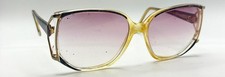 Vintage Tura Gray Translucent Oval Sunglasses FRAMES ONLY