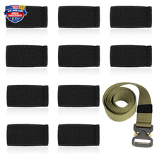 Elastic Belt Keeper Strap Nylon Canvas Web Belt Loop for 1.5 Inch Wide Belts and